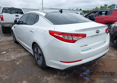 2012 Kia Optima Hybrid Ex из США, поврежденный, VIN KNAGM4AD2C5035784